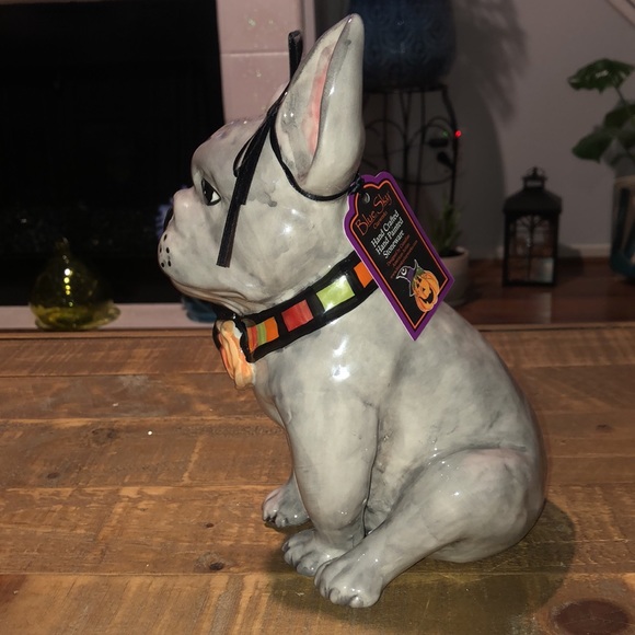 Blue Sky Clayworks Fall French Bulldog Figurine - Picture 6 of 7